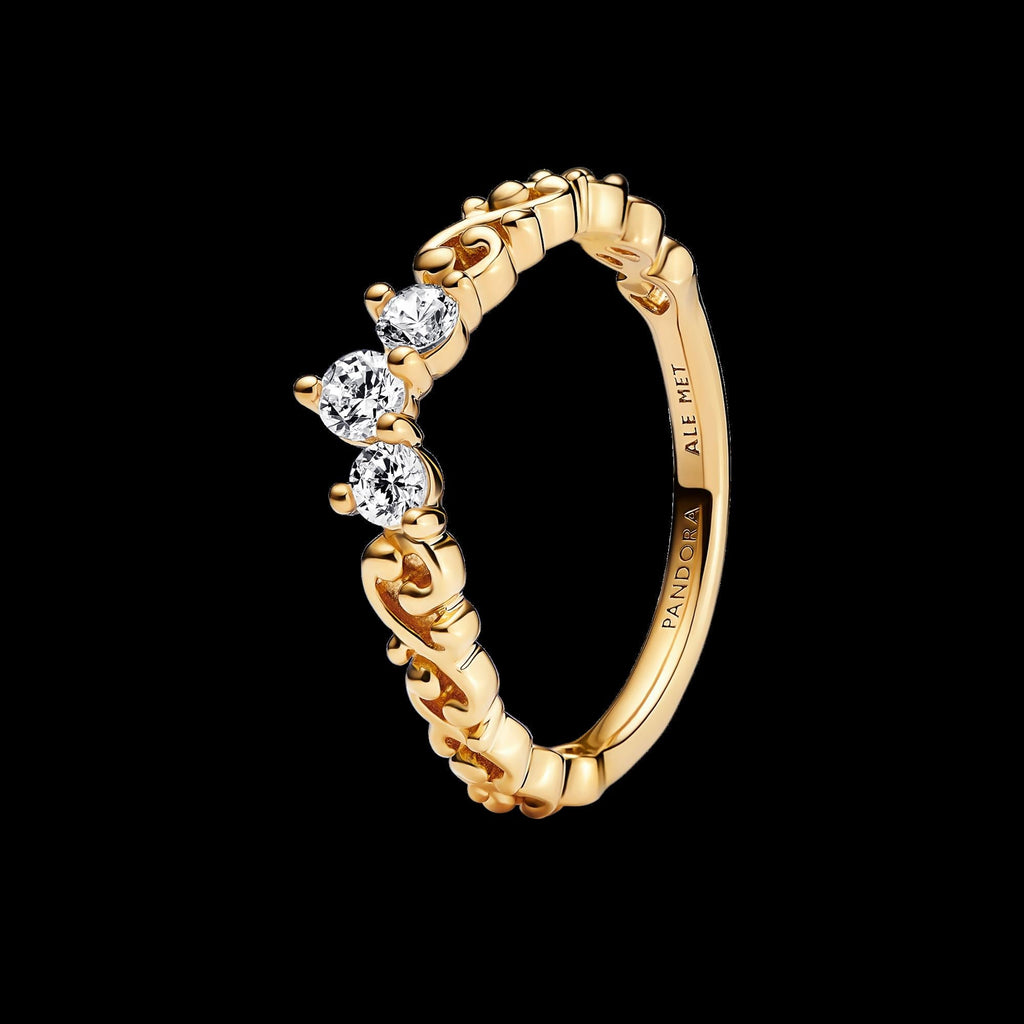 Celestial Sparkling Sun Ring