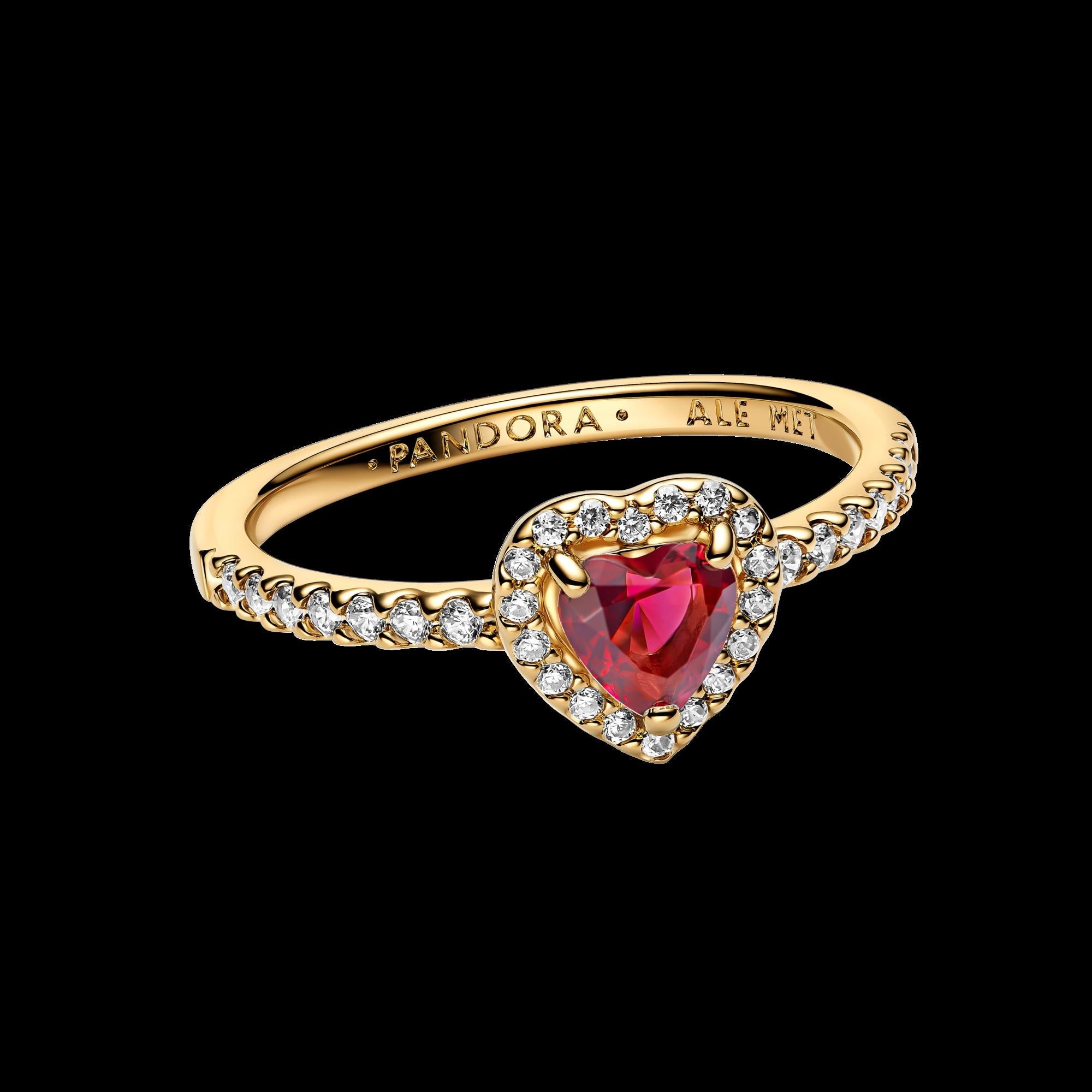 Elevated Heart Ring