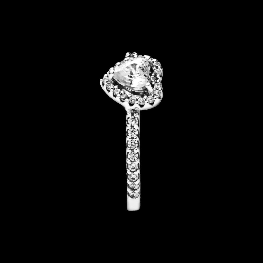 Elevated Heart Ring