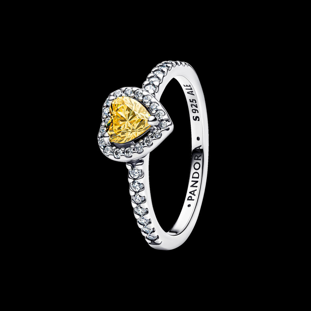 Elevated Heart Ring