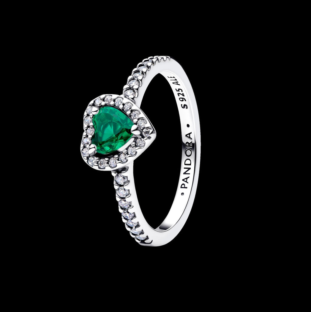 Elevated Heart Ring
