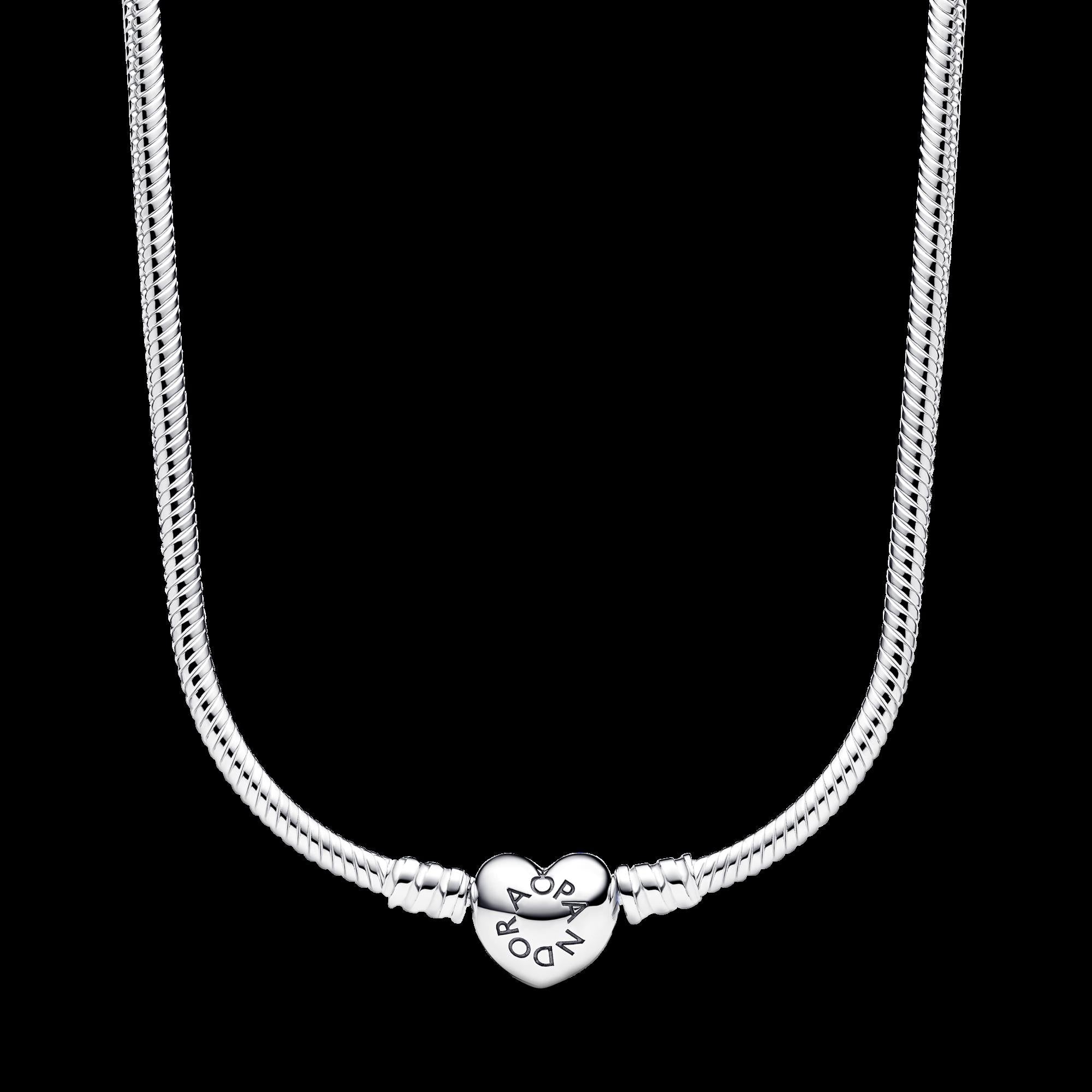 Sparkling Infinity Heart Collier Necklace