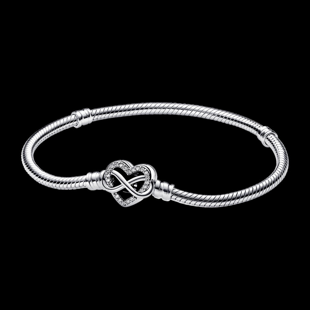 Pandora Moments Studded Chain Bracelet