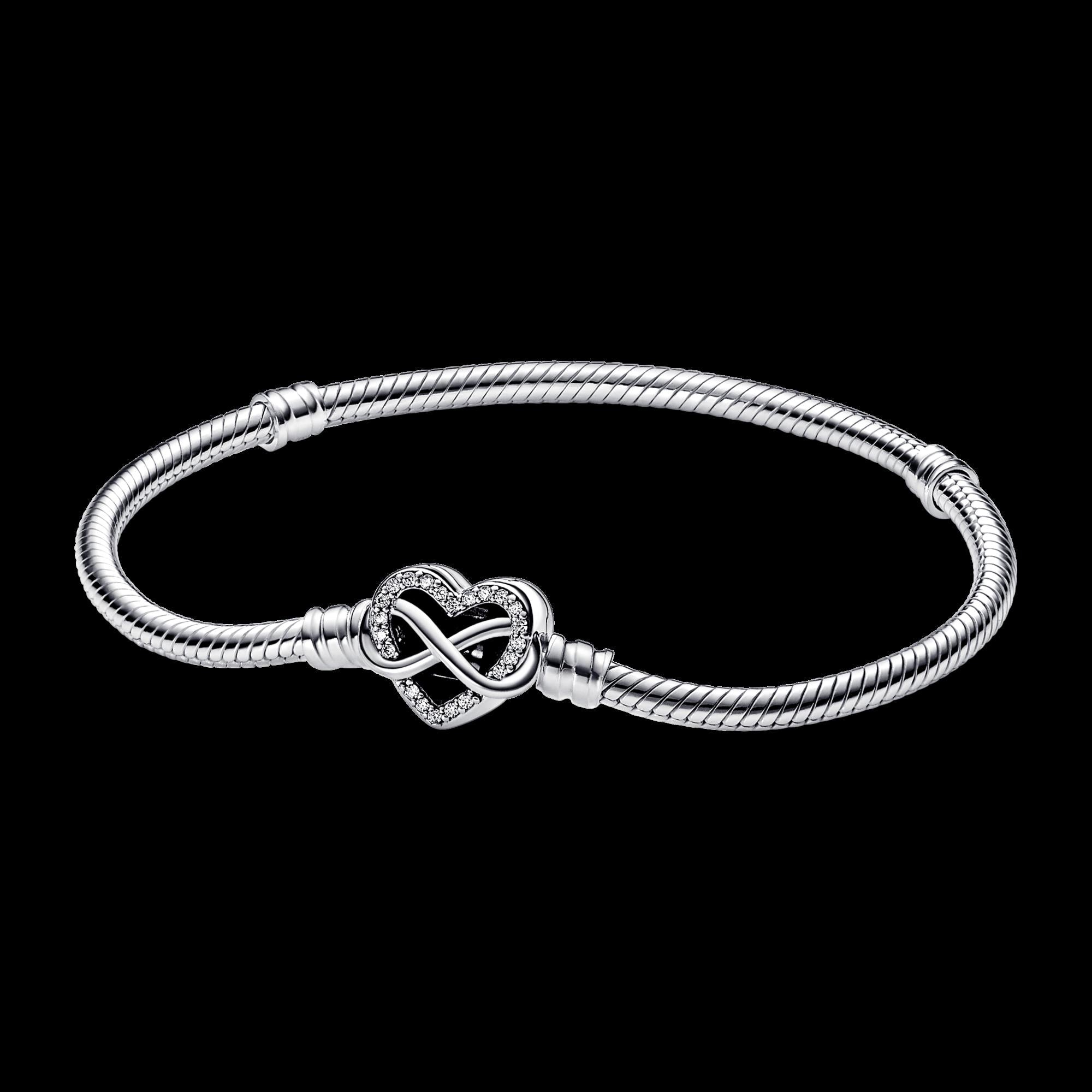 Pandora Moments Studded Chain Bracelet