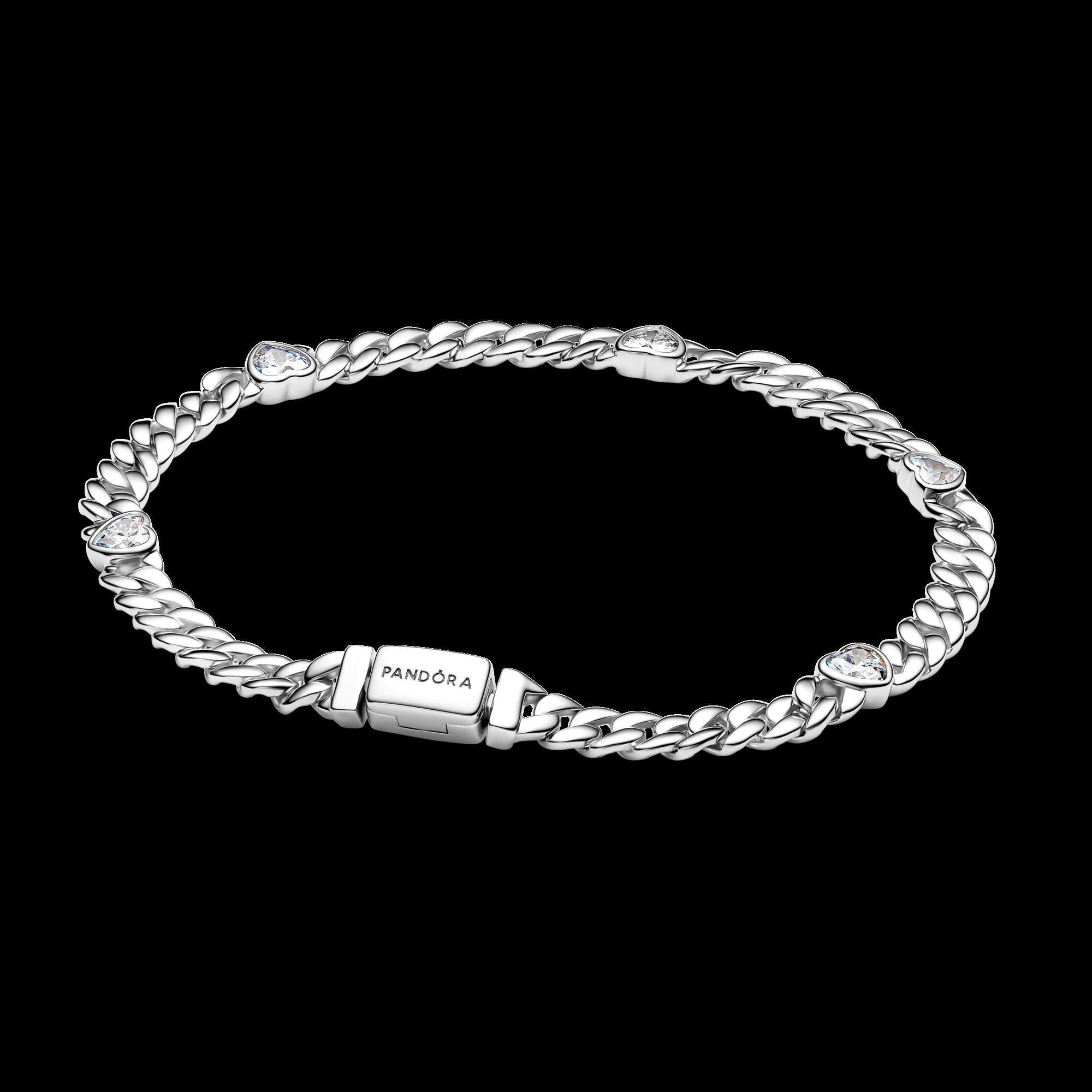 Pavé Cuban Chain Bracelet