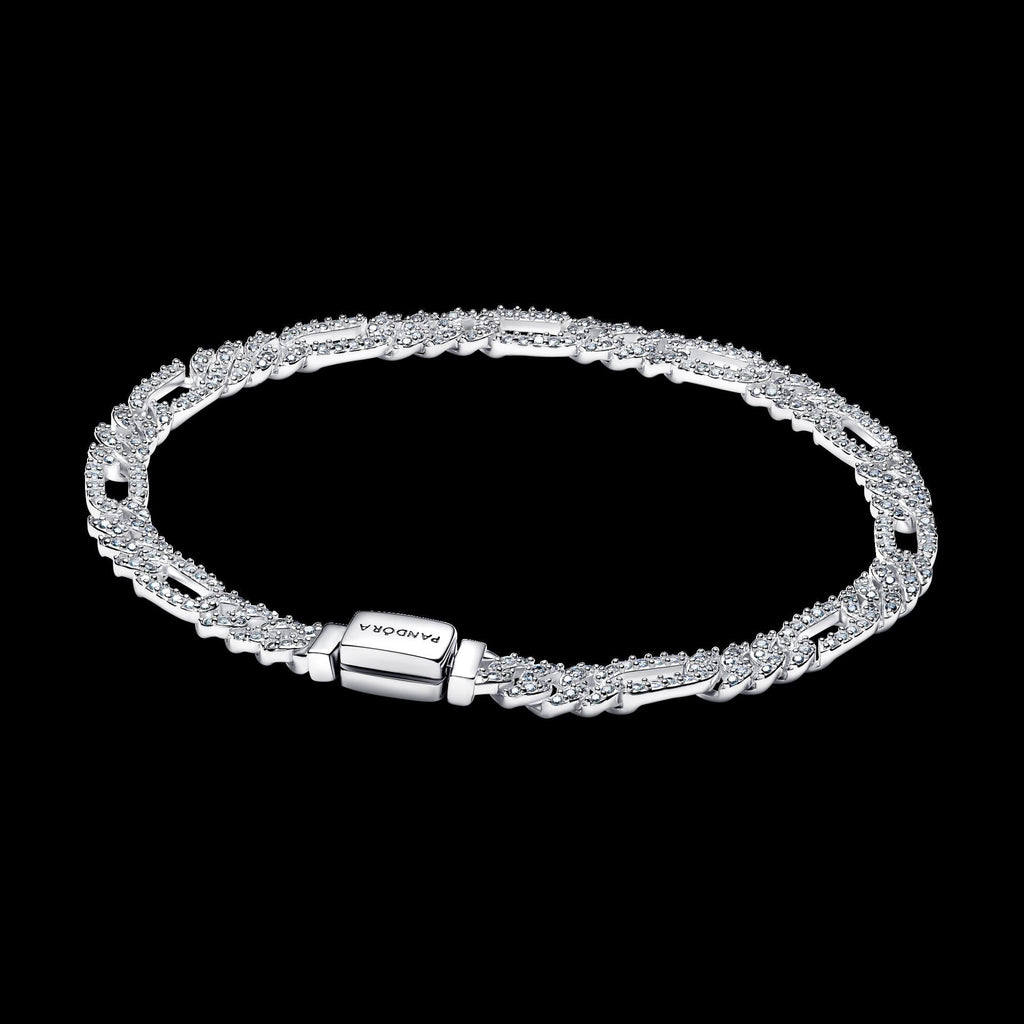 Pavé Cuban Chain Bracelet