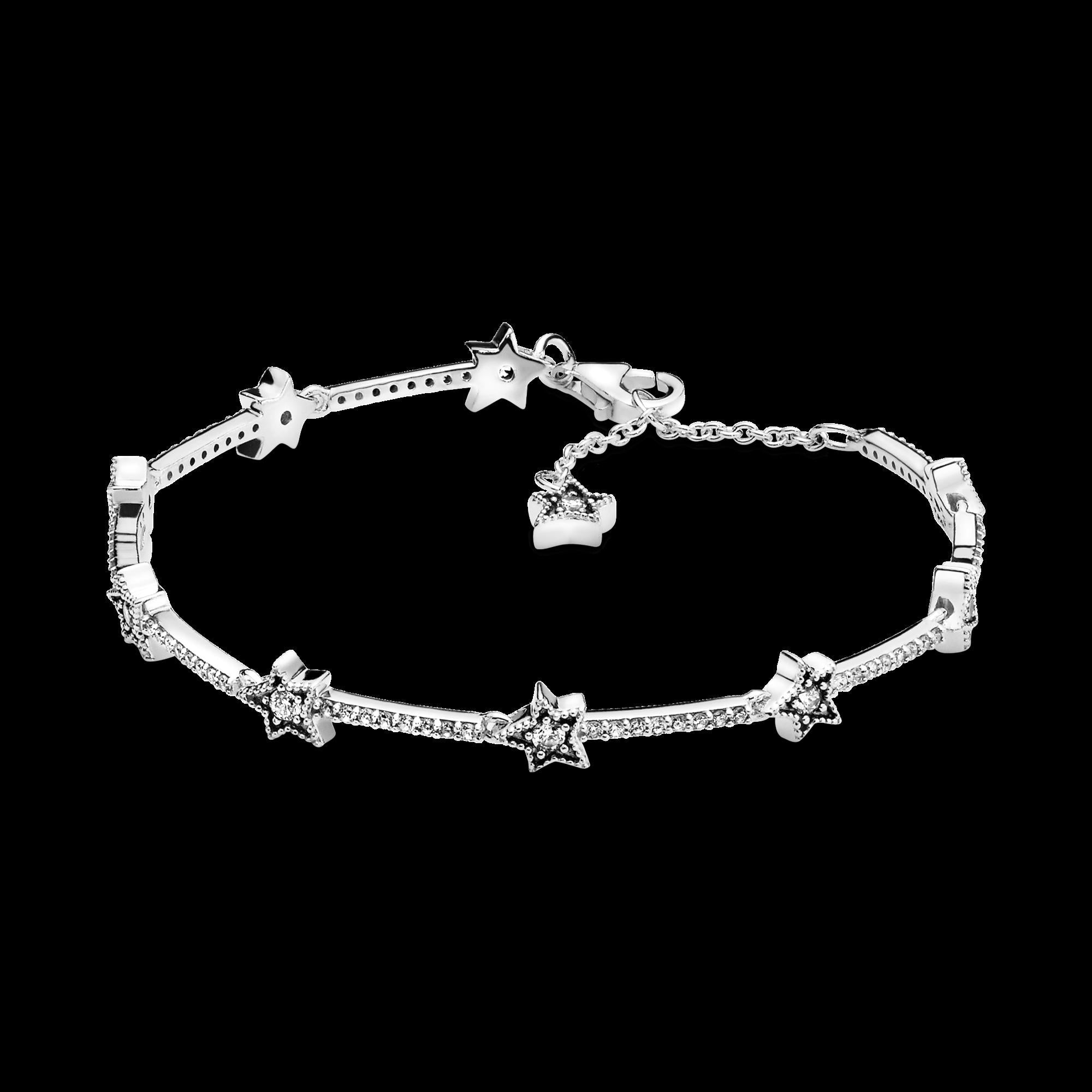 Pandora Moments Studded Chain Bracelet
