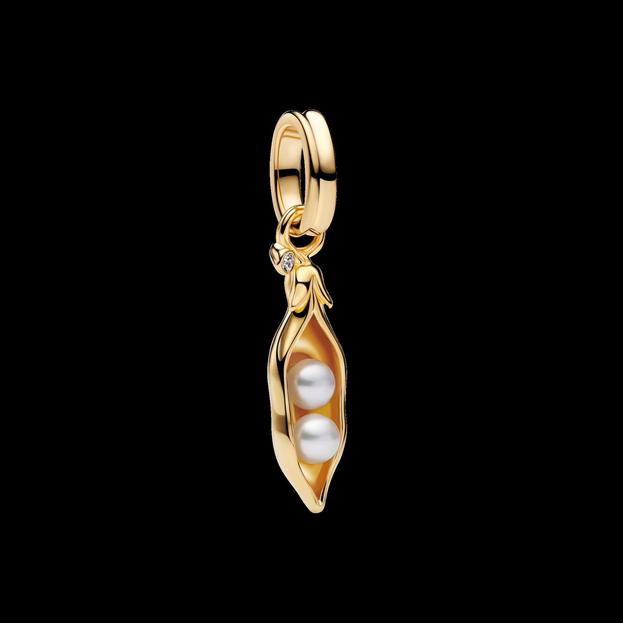 Treated Freshwater Cultured Baroque Pearl Submarine Dangle Charm