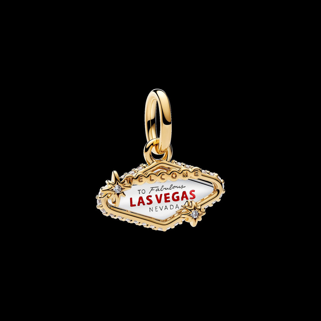 Treated Freshwater Cultured Baroque Pearl Ice Cream Dangle Charm