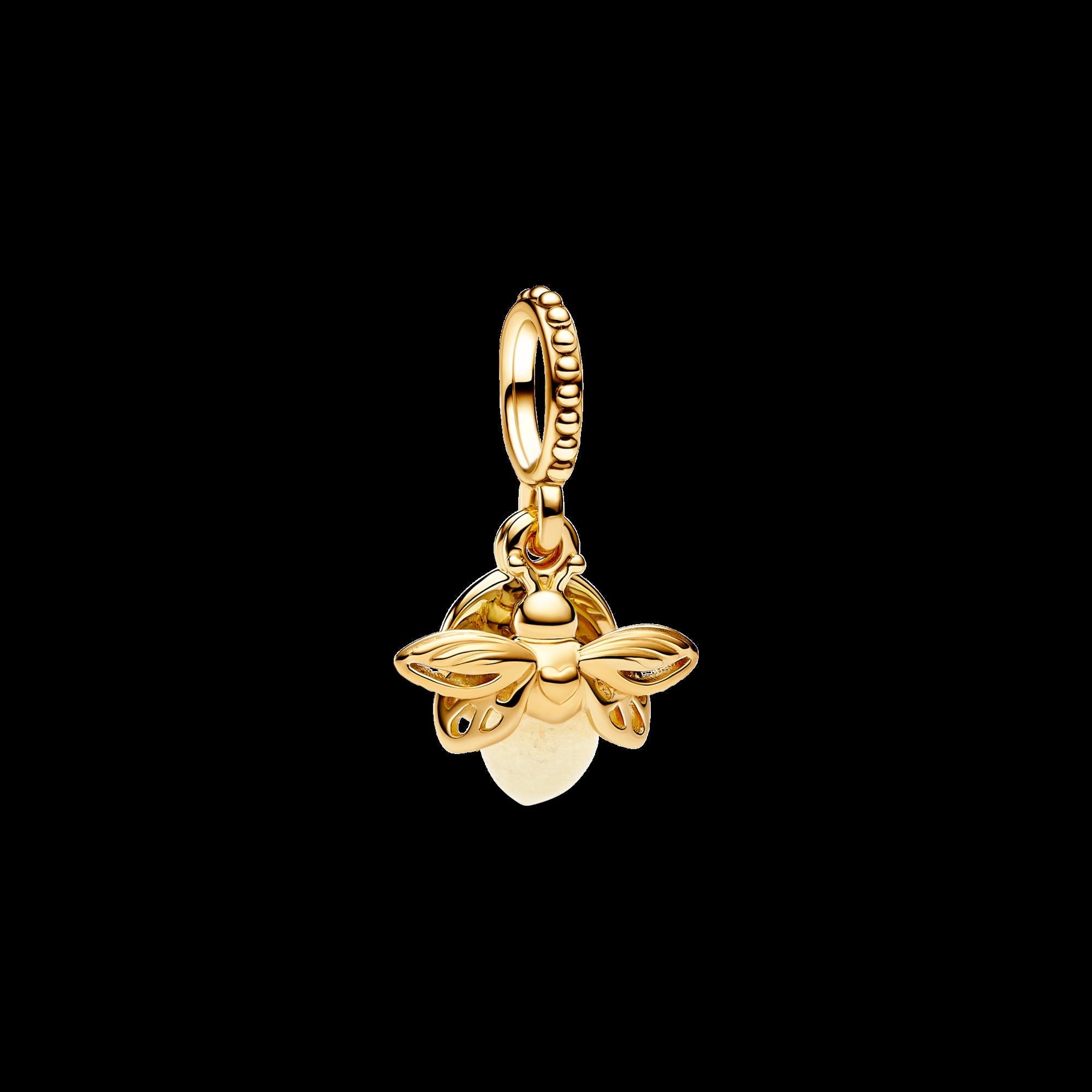 Treated Freshwater Cultured Baroque Pearl Squid Dangle Charm