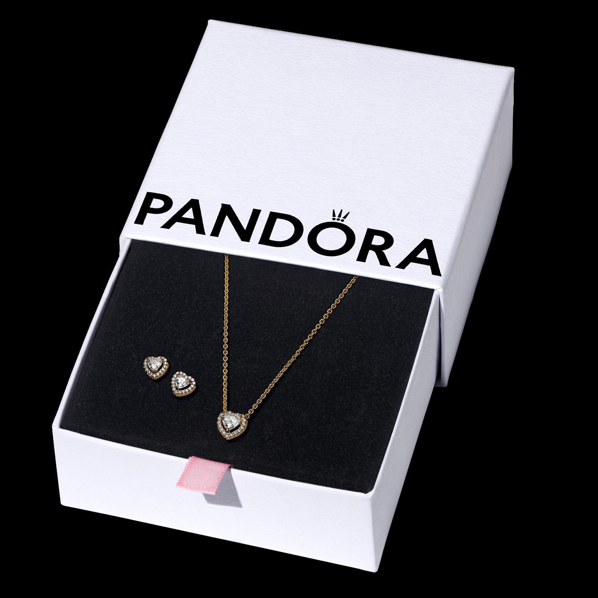 Round Pavé Halo Stud Earrings