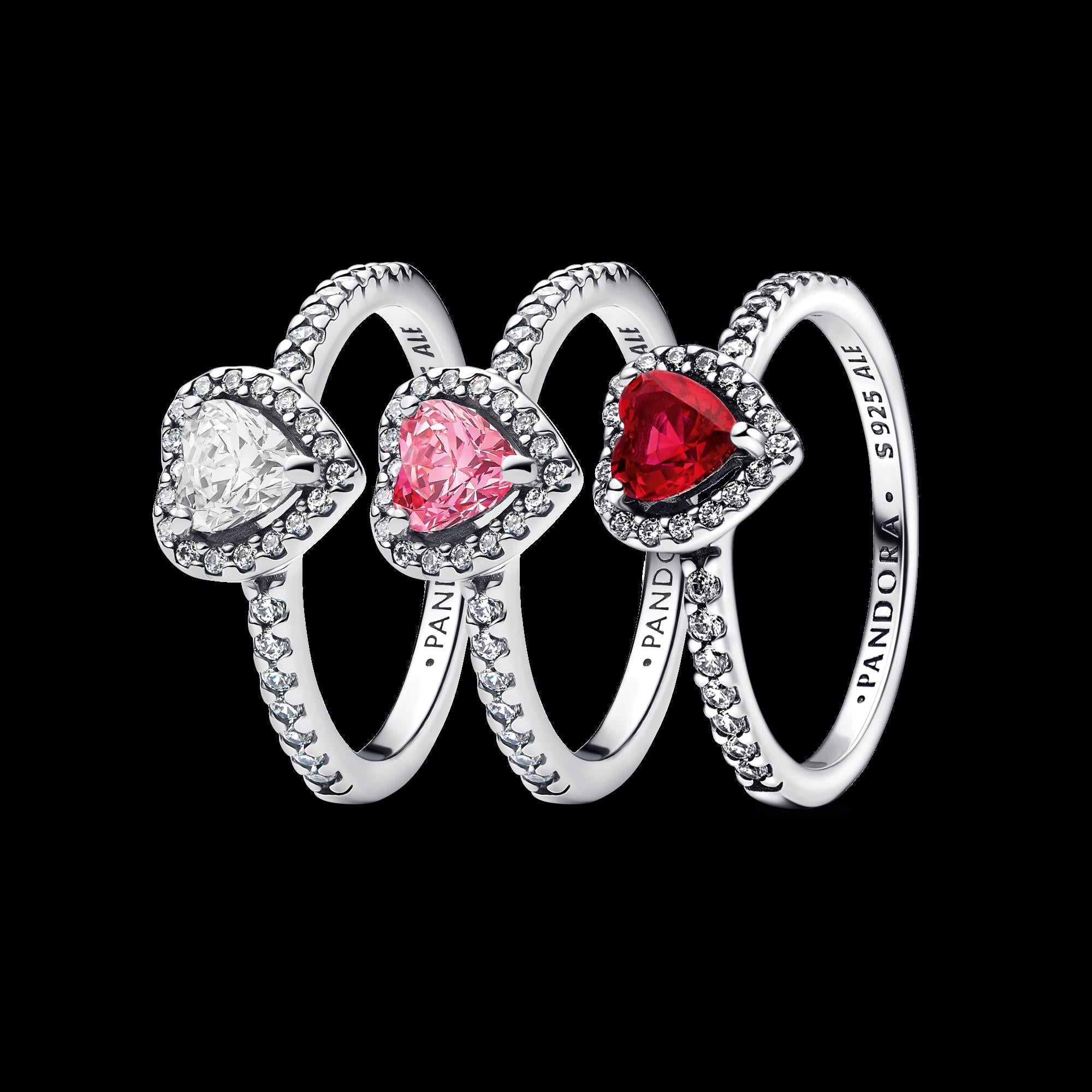Elevated Heart Ring
