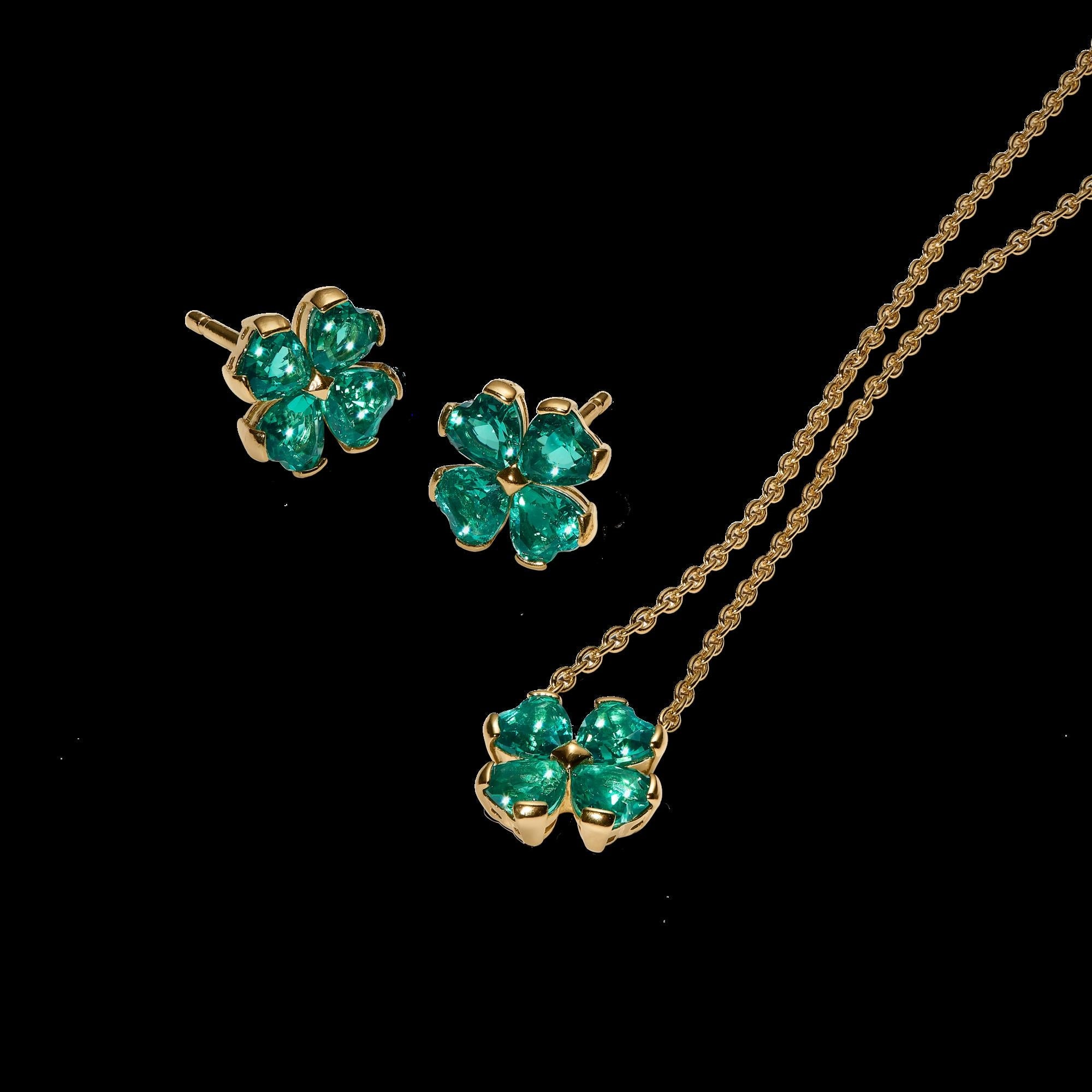 Sparkling Infinity Heart Collier Necklace