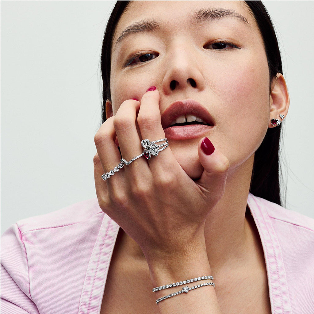 Elevated Heart Ring